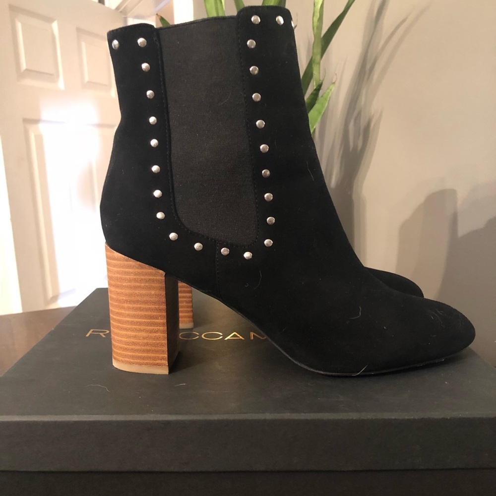 Rebeccca Minkoff Black Stud Booties